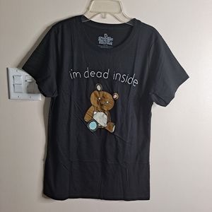 Black short sleeve T-shirt